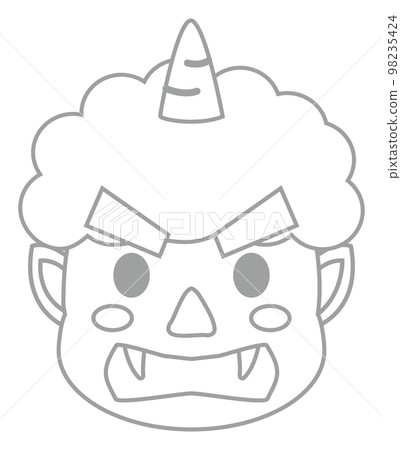 Setsubun demon coloring book Setsubun demon coloring book 98235424