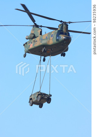 直升機孤島收復演習停運車輛 98235936