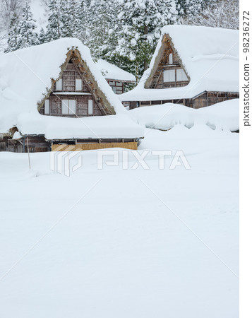 富山_大雪五箇山合掌村 富山_大雪五箇山合掌村 98236272