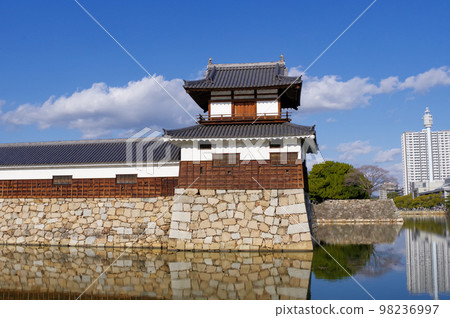 Hiroshima Castle Restoration Turret Hiroshima Castle Restoration Turret 98236997