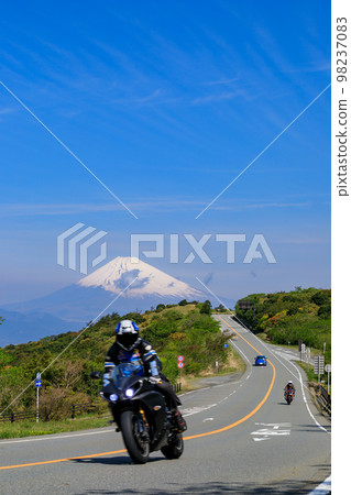 Shizuoka_Superb view of Mt.Fuji from Izu Skyline 98237083