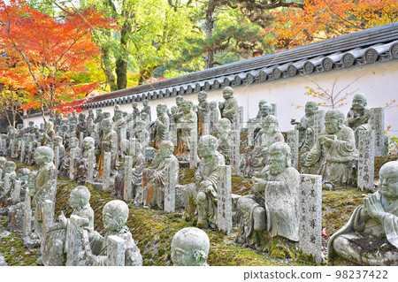 [Buttsuji Temple (autumn leaves)] Takasaka Town, Mihara City, Hiroshima Prefecture 98237422