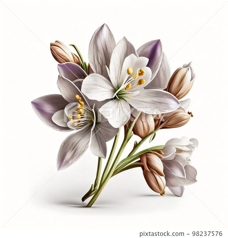 Flowers bouquet isolated on white background Flowers bouquet isolated on white background 98237576