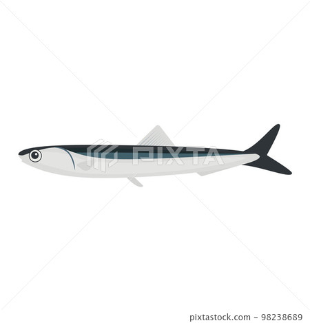 Vector illustration of sardines. 98238689