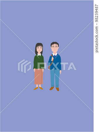 person 05 man and woman person 05 man and woman 98239487