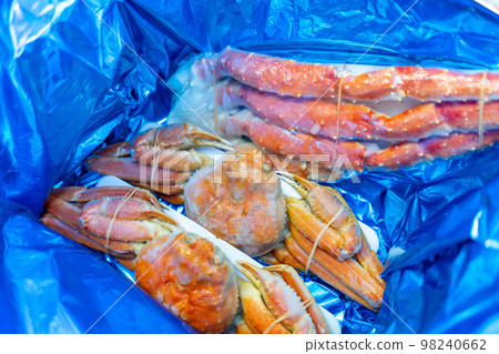 Seafood: Frozen King Crab and Snow Crab 98240662