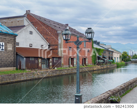 Hokkaido_Summer scenery of Otaru Canal Hokkaido_Summer scenery of Otaru Canal 98241300