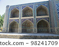 Madrasah Nodir Divan-Begi in the Lyabi-Khauz ensemble in Bukhara in Uzbekistan. 05.05.2019 98241709