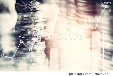 Finance and money technology background concept of business prosperity and asset Finance and money technology background concept of business prosperity and asset 98242668