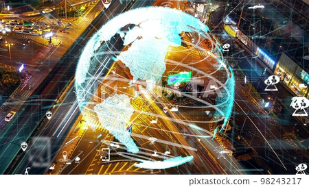 Smart transport technology alteration concept for future road traffic control Smart transport technology alteration concept for future road traffic control 98243217