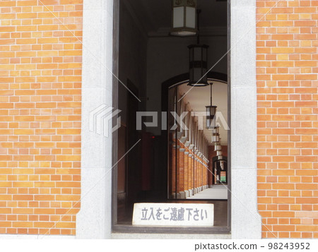 Hiroshima Etajima Former Naval Academy Student House (commonly known as red brick) Corridor Hiroshima Etajima Former Naval Academy Student House (commonly known as red brick) Corridor 98243952