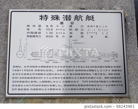 廣島江田島第一技術學校特種潛艇 廣島江田島第一技術學校特種潛艇 98243961