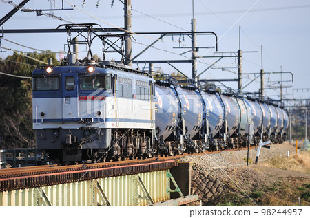 Takasaki Line Okabe-Honjo JR Freight EF65-2069 (New Tsurumi) 98244957