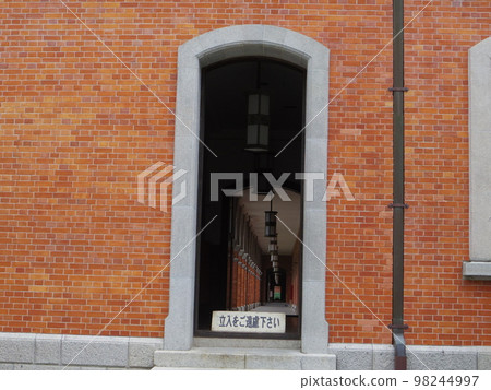 Hiroshima Etajima Former Naval Academy Student House (commonly known as red brick) Corridor 98244997