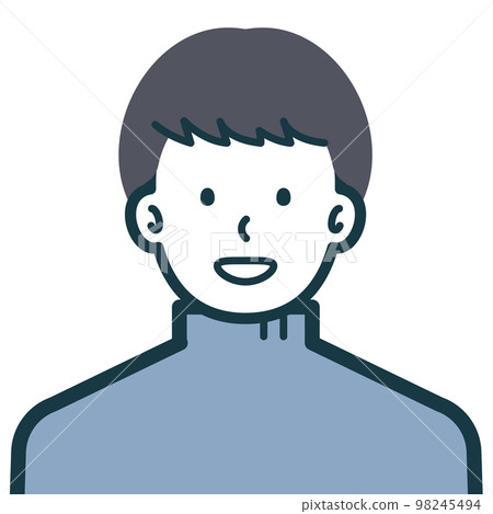 半身微笑便衣男2 半身微笑便衣男2 98245494