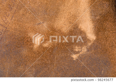 Old brown leather texture close-up. 98245677