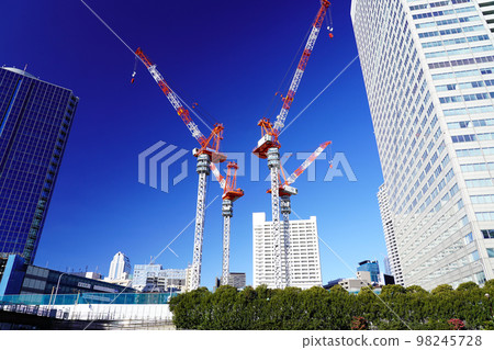 Office district near Hamamatsucho Station in Tokyo Office district near Hamamatsucho Station in Tokyo 98245728