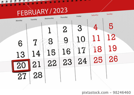 Calendar 2023, deadline, day, month, page, organizer, date, february, monday, number 20 Calendar 2023, deadline, day, month, page, organizer, date, february, monday, number 20 98246460
