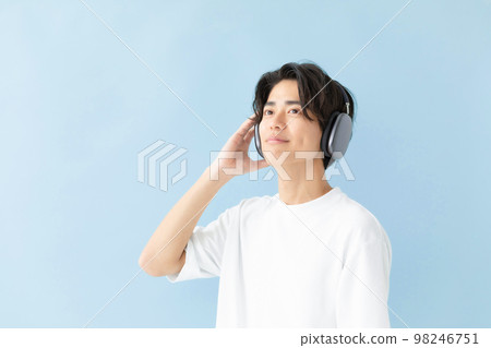 male headphone music male headphone music 98246751