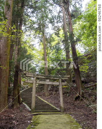 日本最長名字的飛鳥川上座臼瀧姬神社的鳥居 98246768