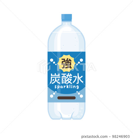 2L strong carbonated water PET bottle 98246903