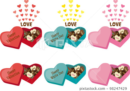 情人節白色情人節巧克力套裝 98247429