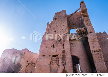 Kasbah of the Atlas - An old kasbah in the Atlas Mountains, Kasbah of the Atlas - An old kasbah in the Atlas Mountains, 98247605