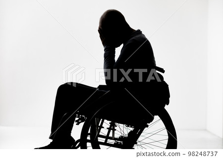 Female wheelchair Female wheelchair 98248737