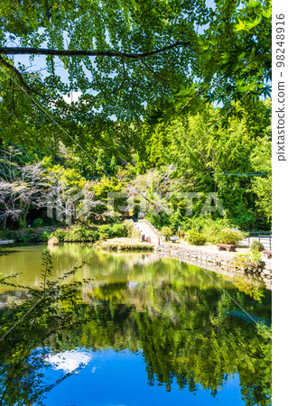 Ono Sensui Park (view inside the park) ``A park related to Ono no Komachi, a peerless beauty from the Heian period'' tourist attraction 98248916