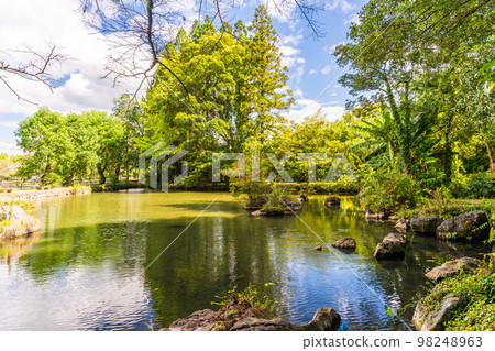 Ono Sensui Park (view inside the park) ``A park related to Ono no Komachi, a peerless beauty from the Heian period'' tourist attraction 98248963