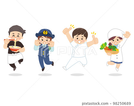 勞動人民,拉麵店經理,女警察,按摩師,營養師,警察,物理治療師 勞動人民,拉麵店經理,女警察,按摩師,營養師,警察,物理治療師 98250689