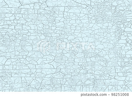 Background image with fine and complex cracks on the surface of an aqua blue resin panel Background image with fine and complex cracks on the surface of an aqua blue resin panel 98251008
