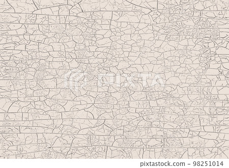 Background image with fine and complex cracks on the surface of a beige resin panel Background image with fine and complex cracks on the surface of a beige resin panel 98251014