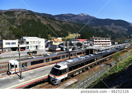 Kiha 85系列特快“飛騨”高山本線豬谷站 Kiha 85系列特快“飛騨”高山本線豬谷站 98252126
