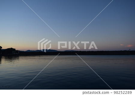 Sunset at the harbor Sunset at the harbor 98252289