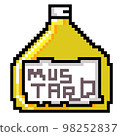 pixel art mustard 98252837