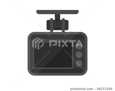 Illustration of the back of the drive recorder 98253289