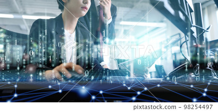 Business scene 98254497