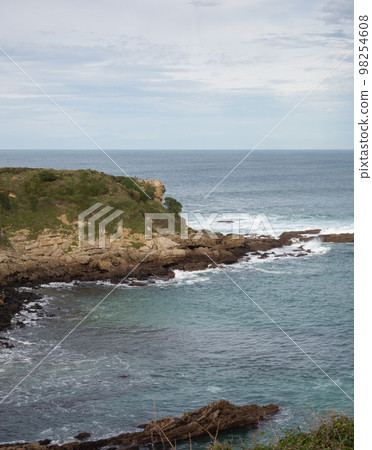Cabo de Higer in hondarribia basque country Cabo de Higer in hondarribia basque country 98254608