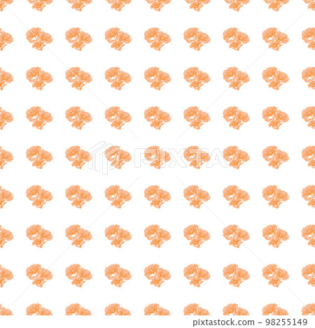 Delicate floral line seamless pattern. Vintage flower background. 98255149