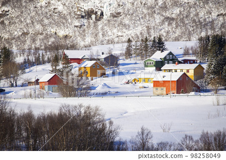 beautiful norwegian landscape beautiful norwegian landscape 98258049