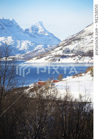 beautiful norwegian landscape beautiful norwegian landscape 98258050