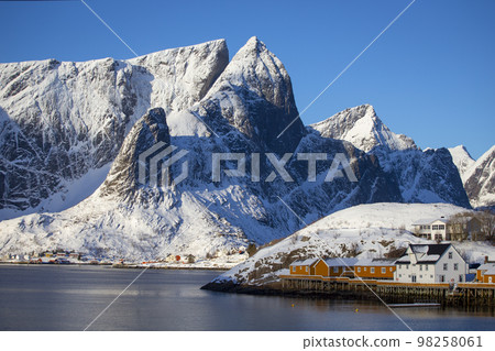 beautiful norwegian landscape beautiful norwegian landscape 98258061