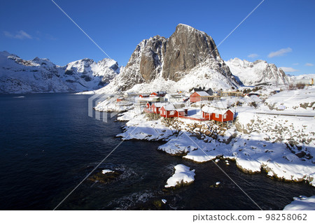 beautiful norwegian landscape beautiful norwegian landscape 98258062