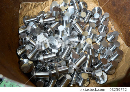 Iron products processed at ironworks 98259752