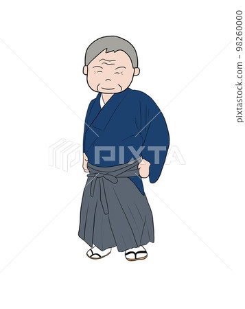 old man in kimono 98260000