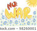 War in Ukraine with Russia. Postcards for peace , we don't want war.  98260001