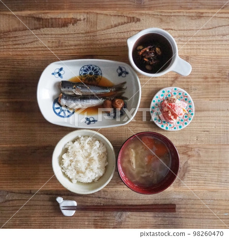 梅子水煮沙丁魚套餐 98260470