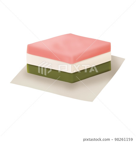 A rice cake A rice cake 98261159