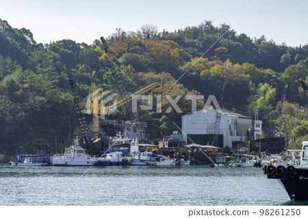Uno Port Shinhama Shipyard, Tamano City, Okayama Prefecture 98261250
